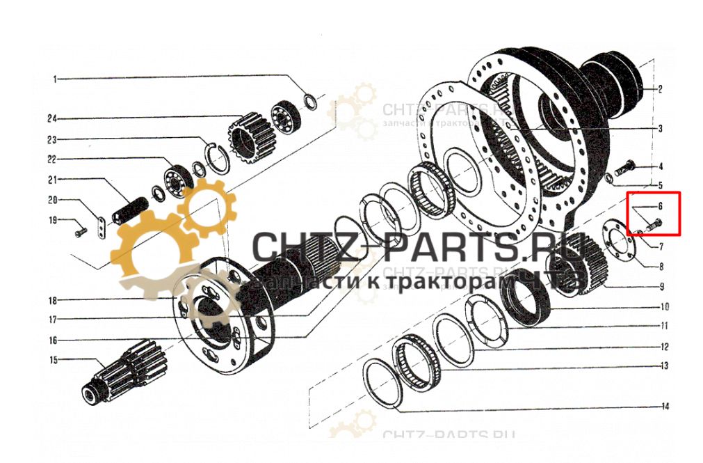 Болт 700-28-2238