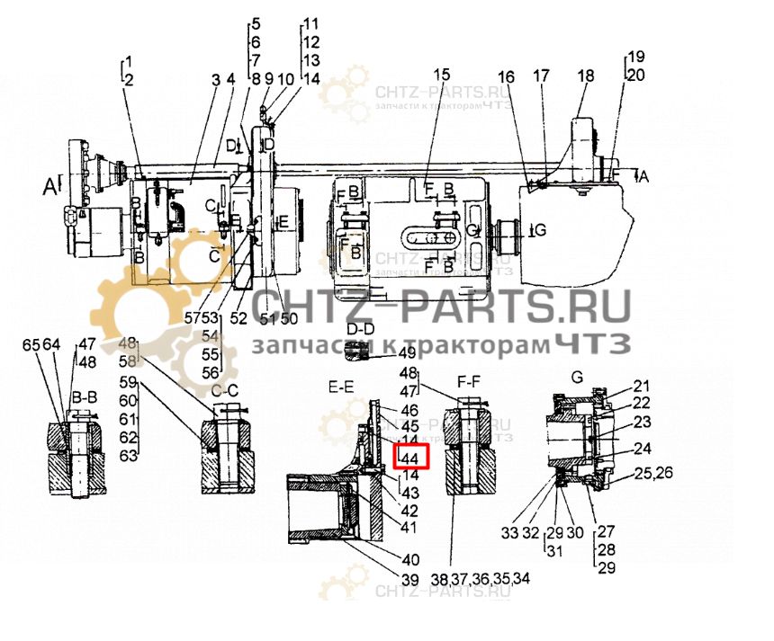 Болт 700-28-883-01